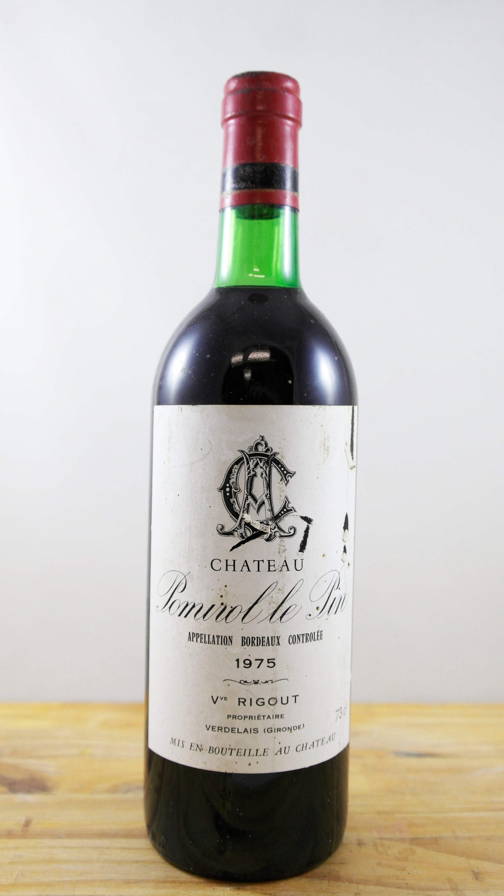 Vin Année 1975 Pomirol Le Pin