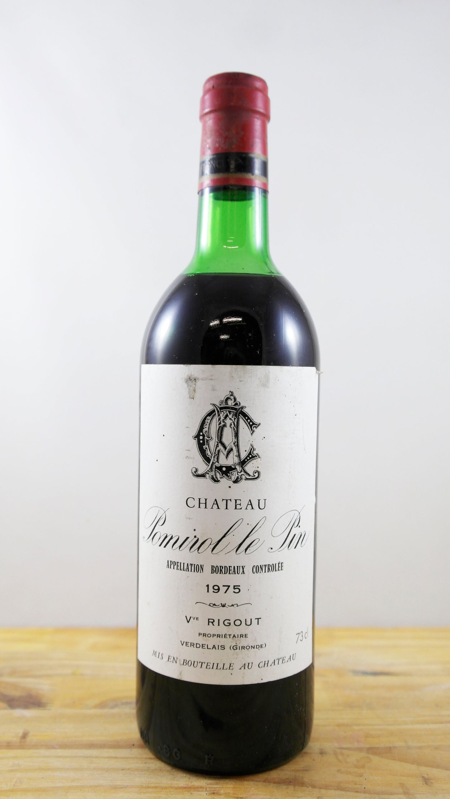 Vin Année 1975 Pomirol Le Pin