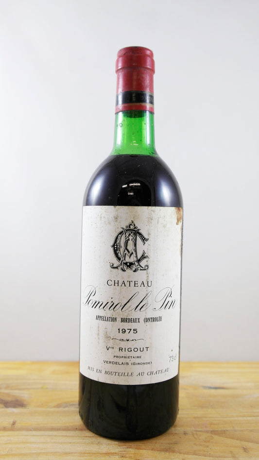 Vin Année 1975 Pomirol Le Pin