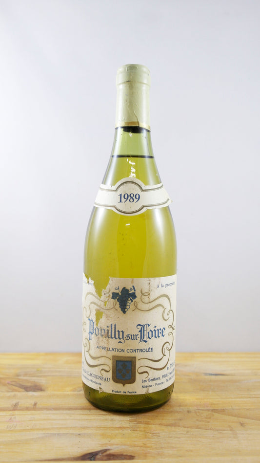 Vin Année 1989 Pouilly-sur-Loire