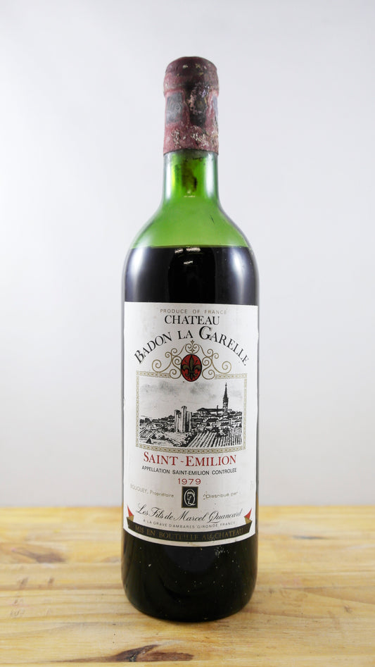 Vin Année 1979 Château Badon La Garelle