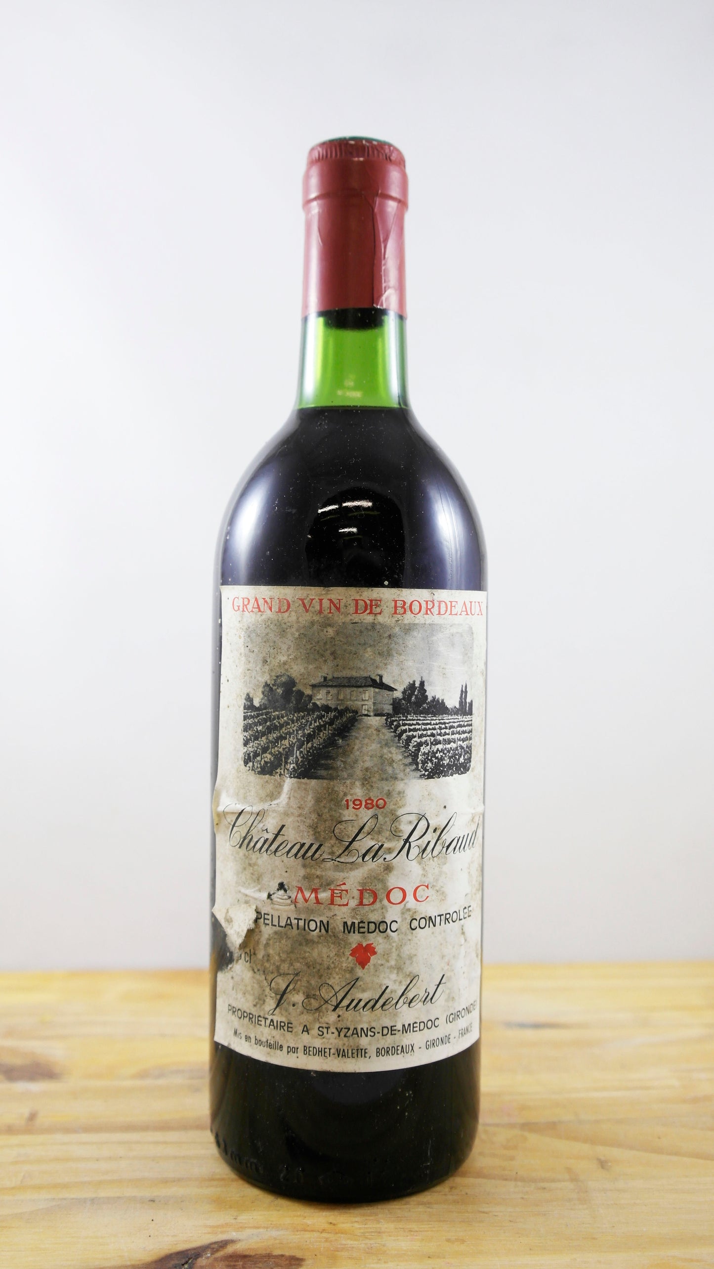 Vin Année 1980 Château La Ribaud