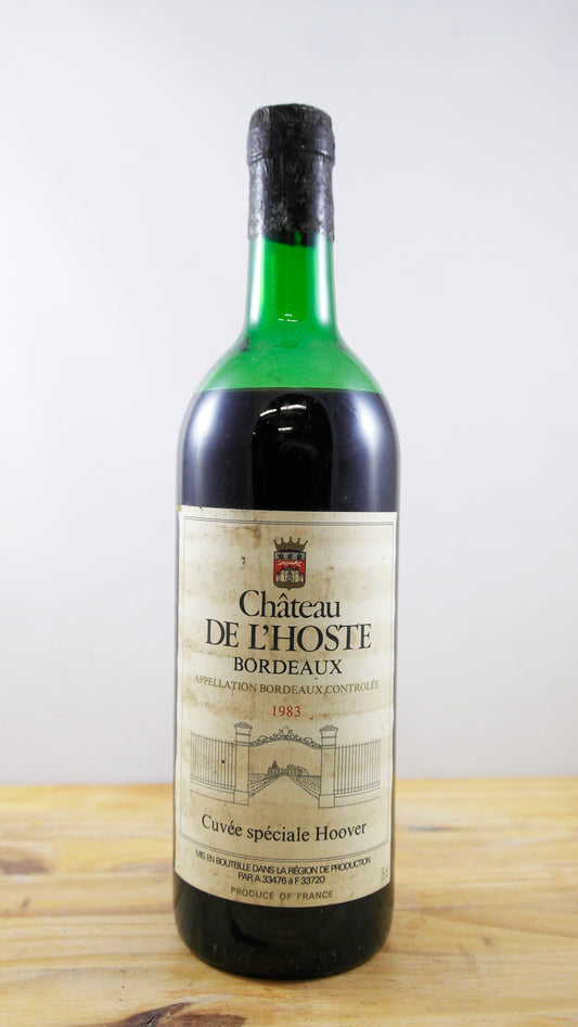 Vin Année 1983 Château de L'Hoste