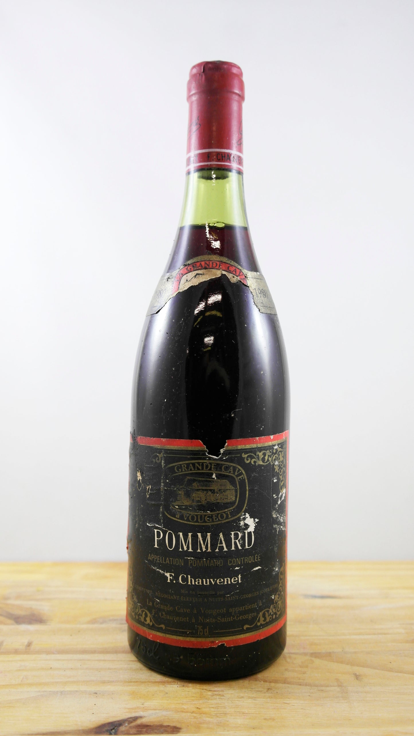 Vin Année 1980 Pommard Chauvenet 