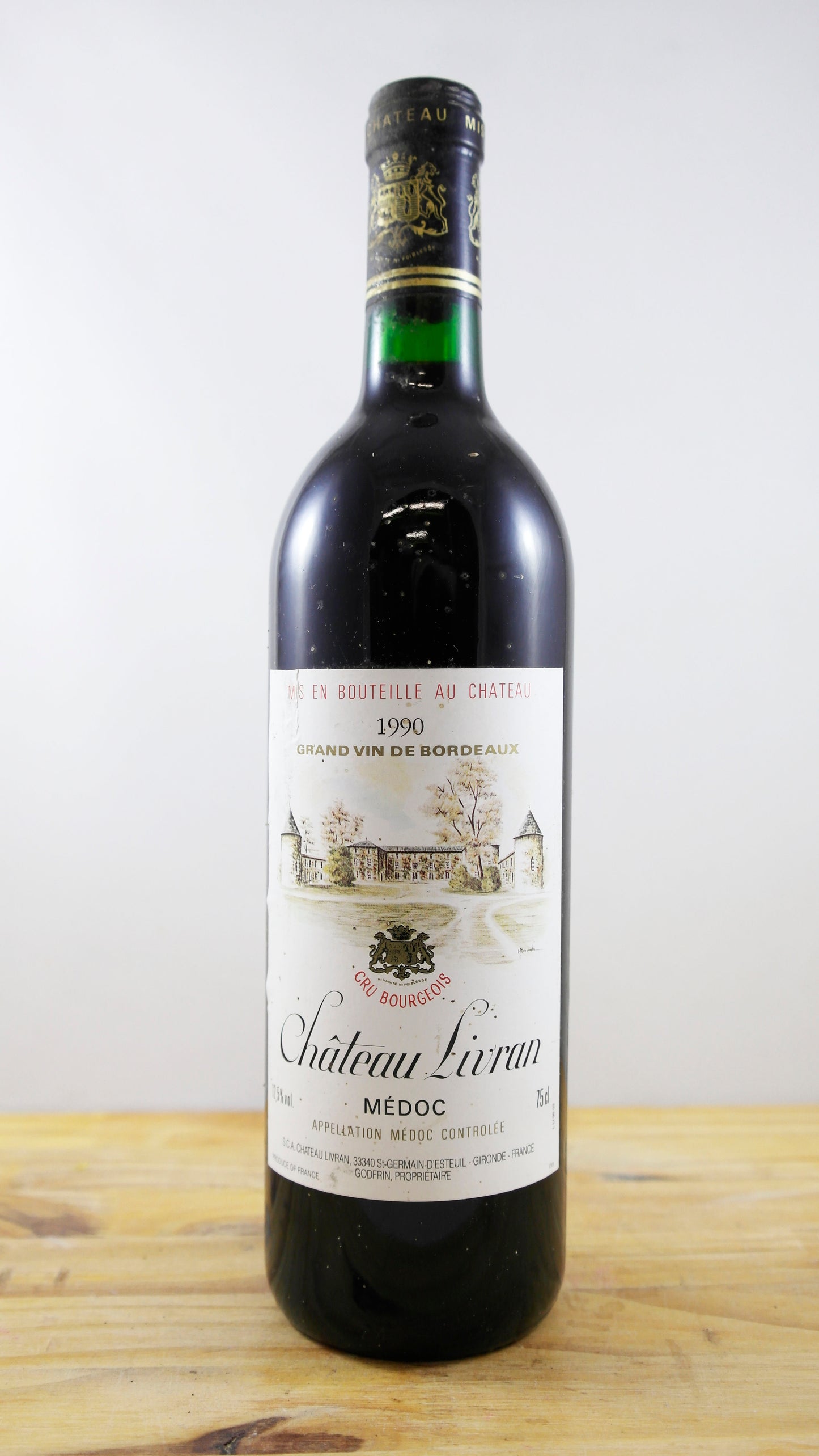 Vin Année 1990 Château Livran 