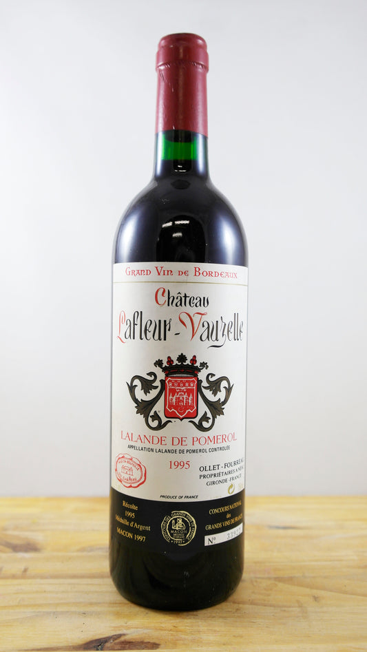 Vin Année 1995 Château Lafleur-Vauzelle