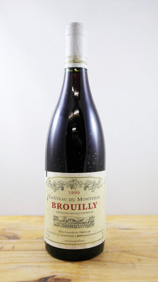 Vin Année 1999 Château de Montceau Brouilly