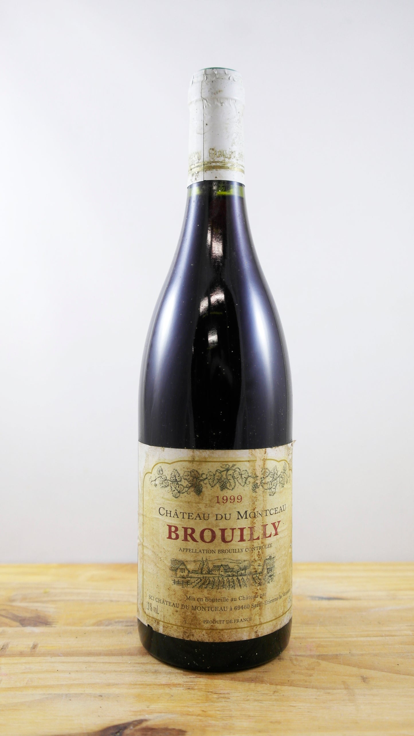 Vin Année 1999 Château de Montceau Brouilly