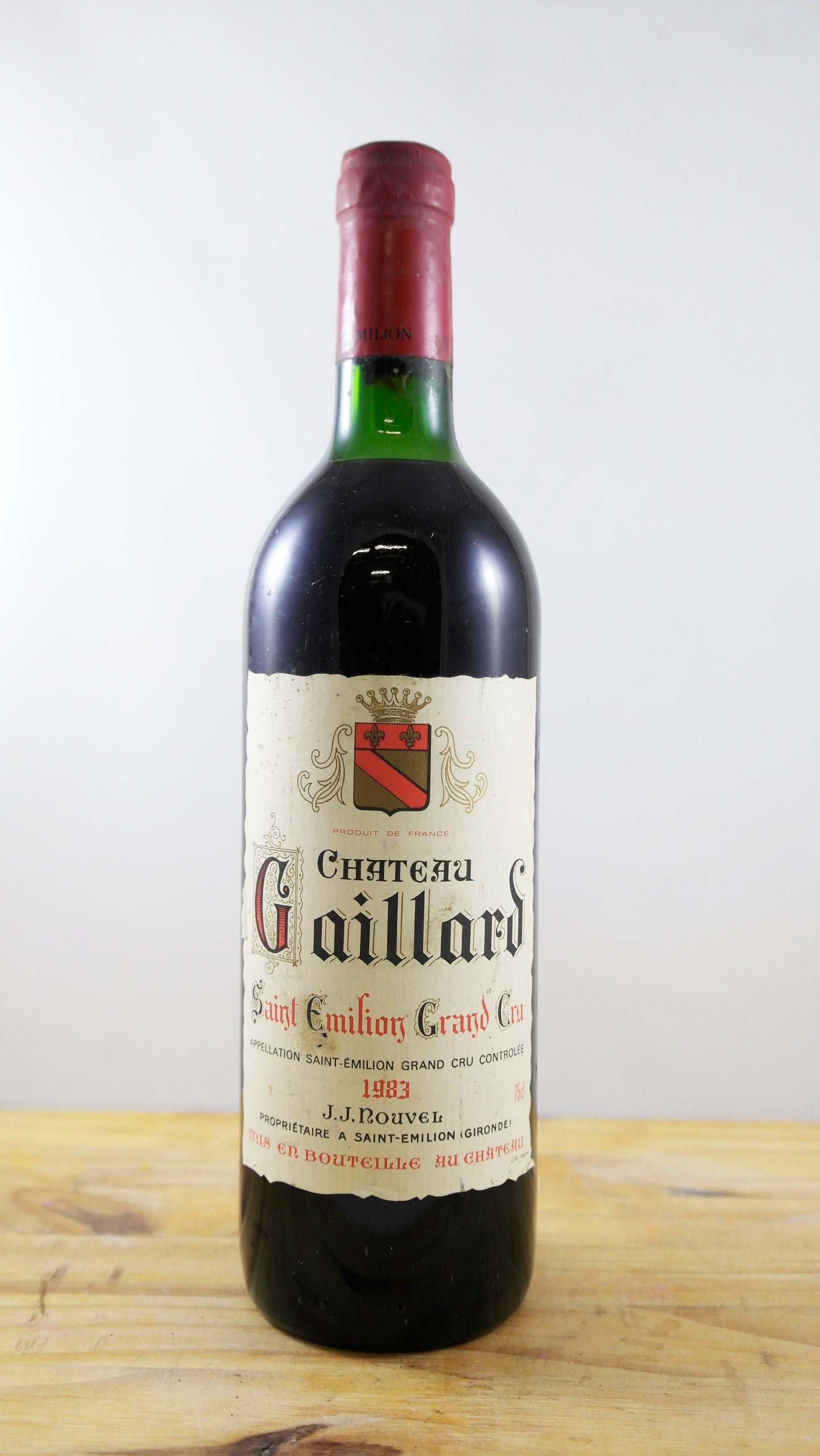 Vin Année 1983 Château Gaillard