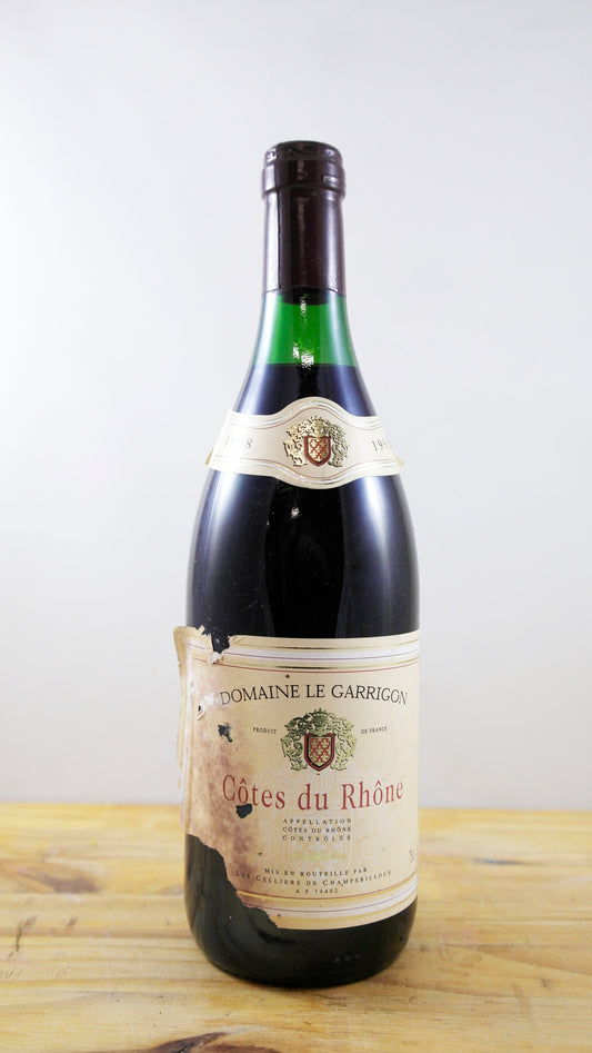 Vin Année 1998 Domaine Le Garrigon