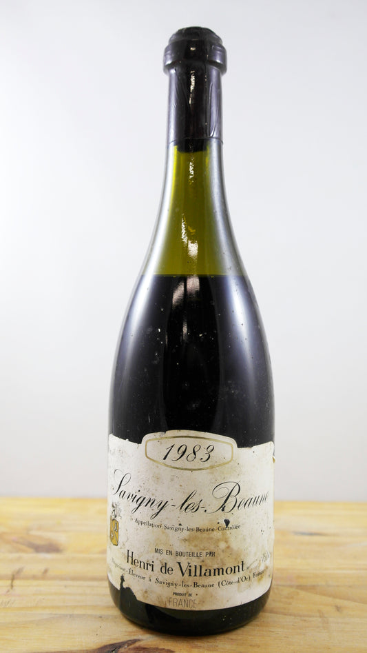 Vin Année 1983 Savigny-les-Beaune Villamont