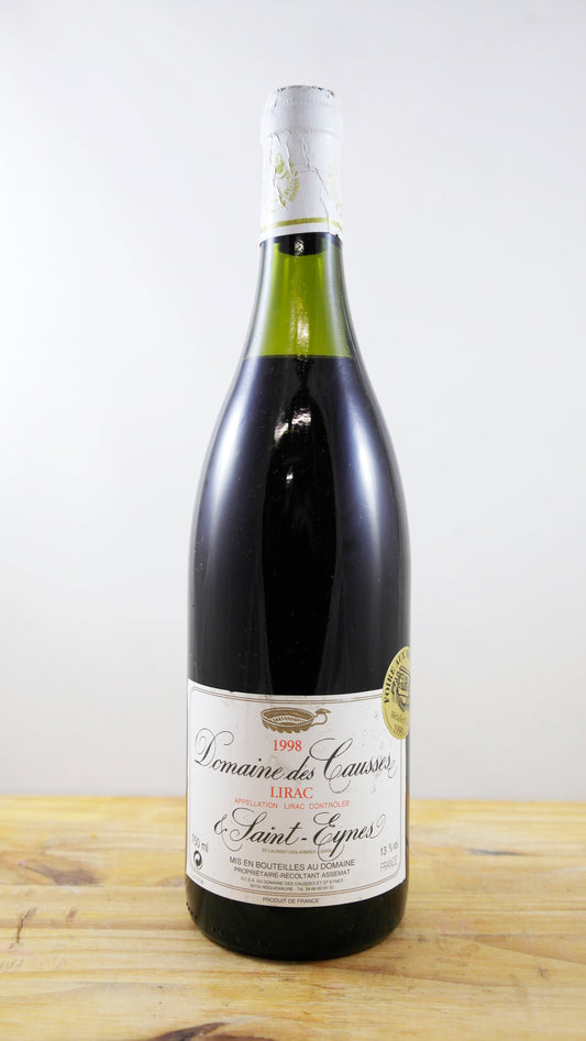 Vin Année 1998 Domaine des Causses Saint Eynes
