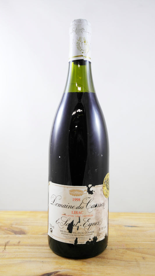 Vin Année 1998 Domaine des Causses Saint Eynes