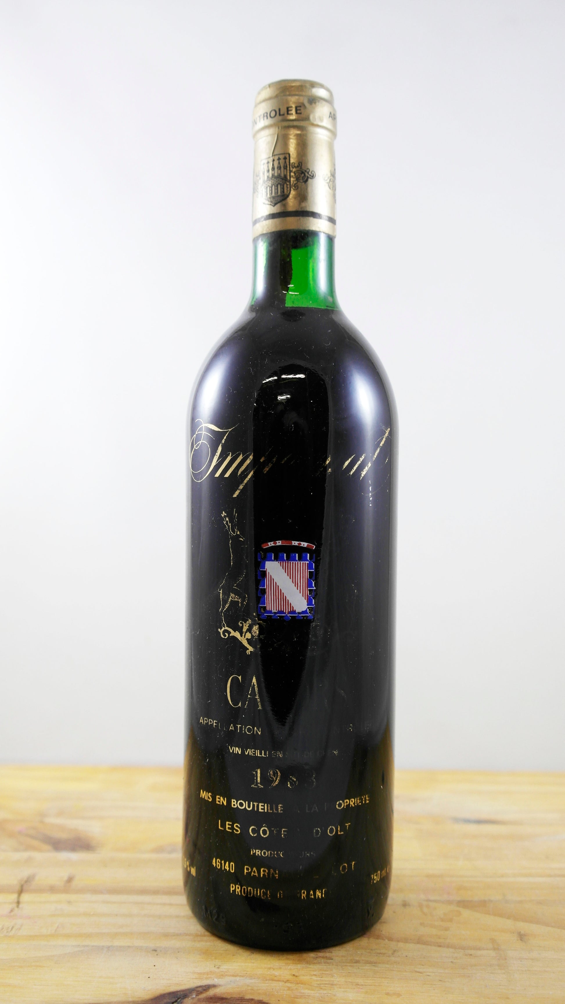 Vin Année 1983 Côtes d'Olt Impernal