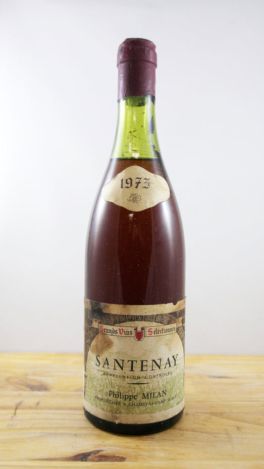 Vin Année 1973 Santenay Milan