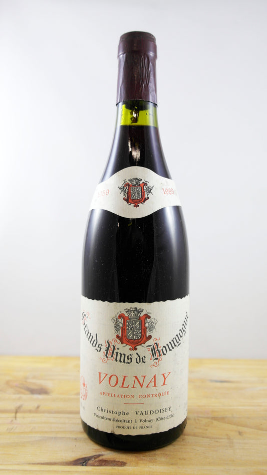 Vin Année 1989 Volnay Vaudoisey