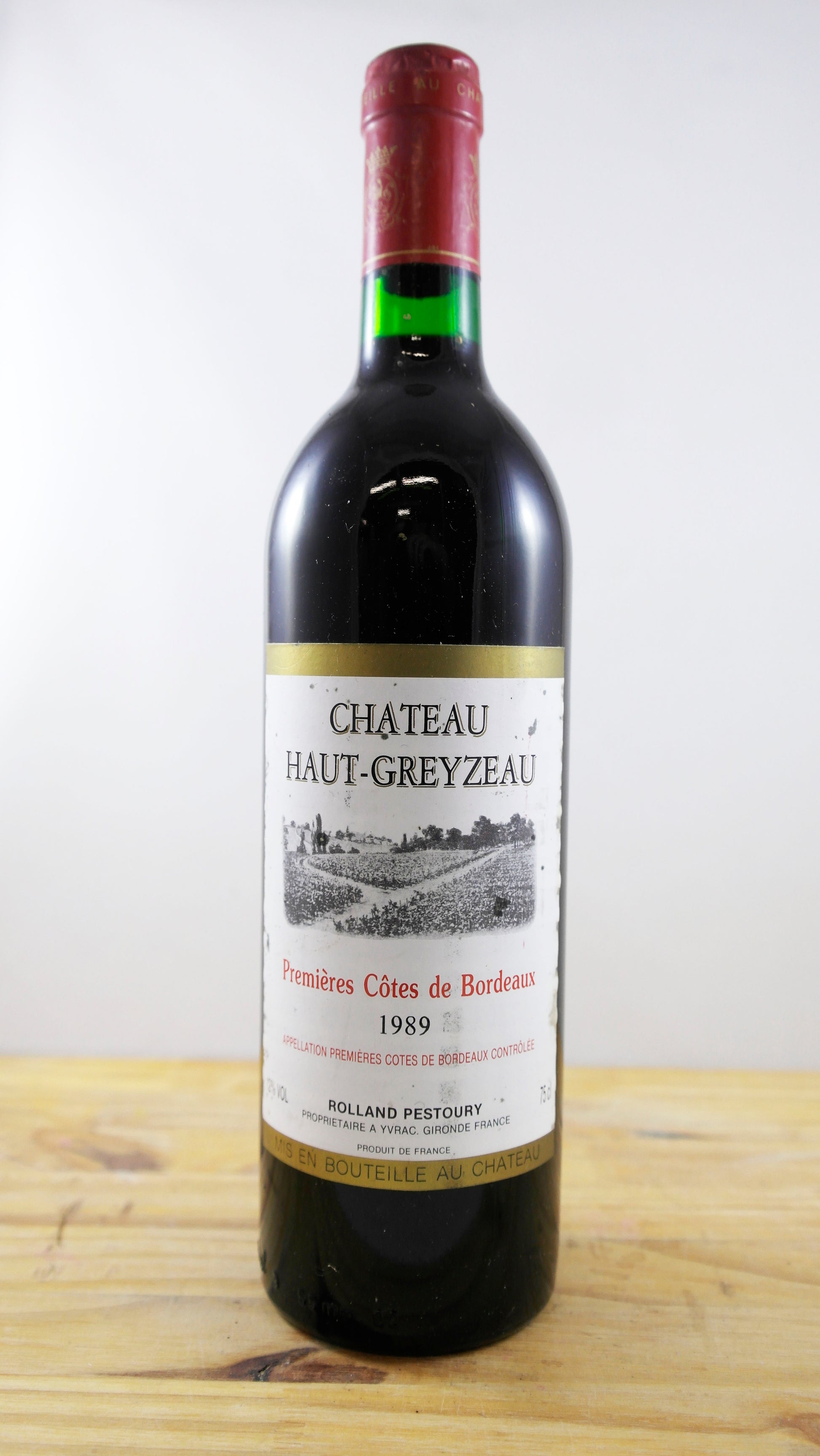 Vin Année 1989 Château Haut-Greyzeau