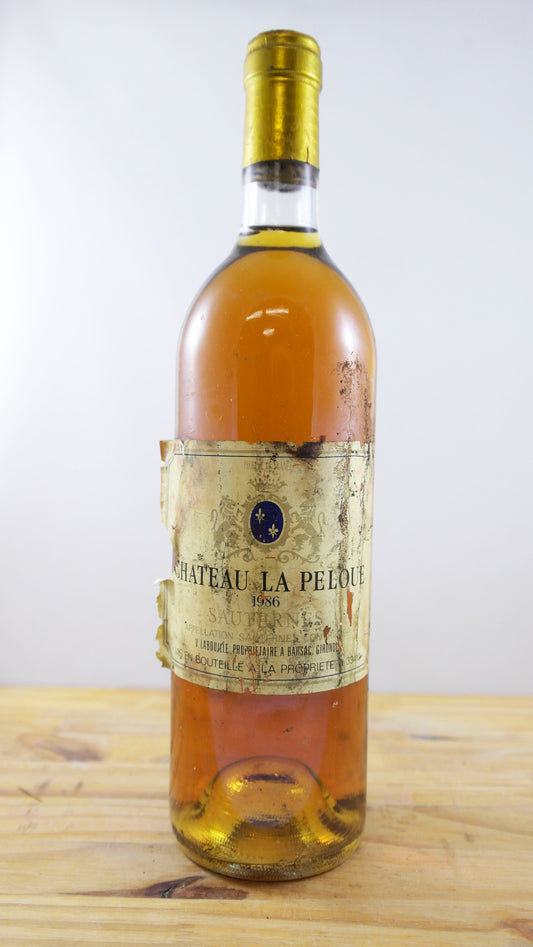 Vin Année 1986 Château La Peloue
