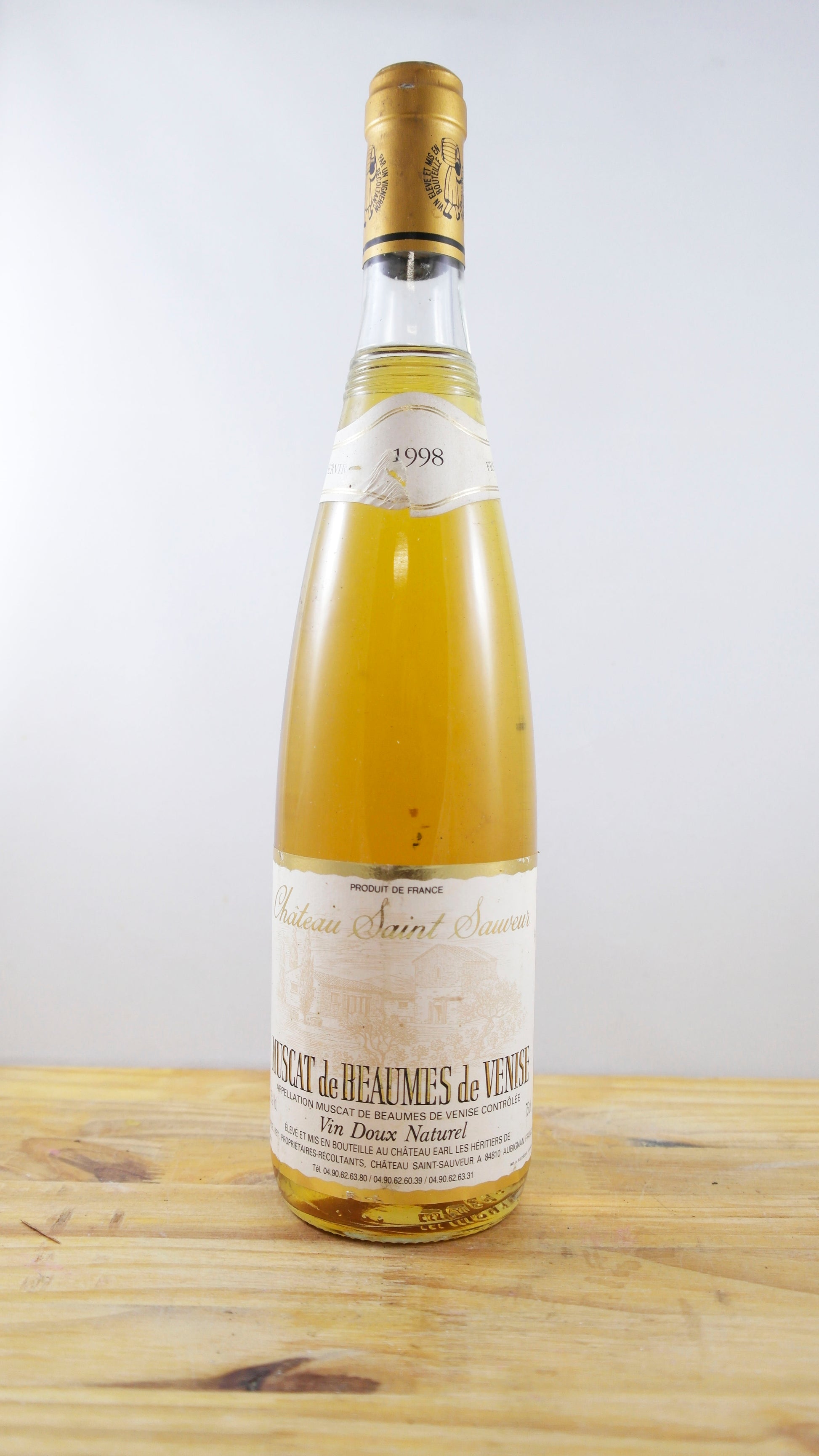 Vin Année 1998 Château Saint Sauveur