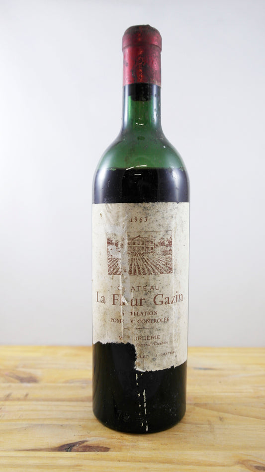Vin Année 1963 Château La Fleur Gazin