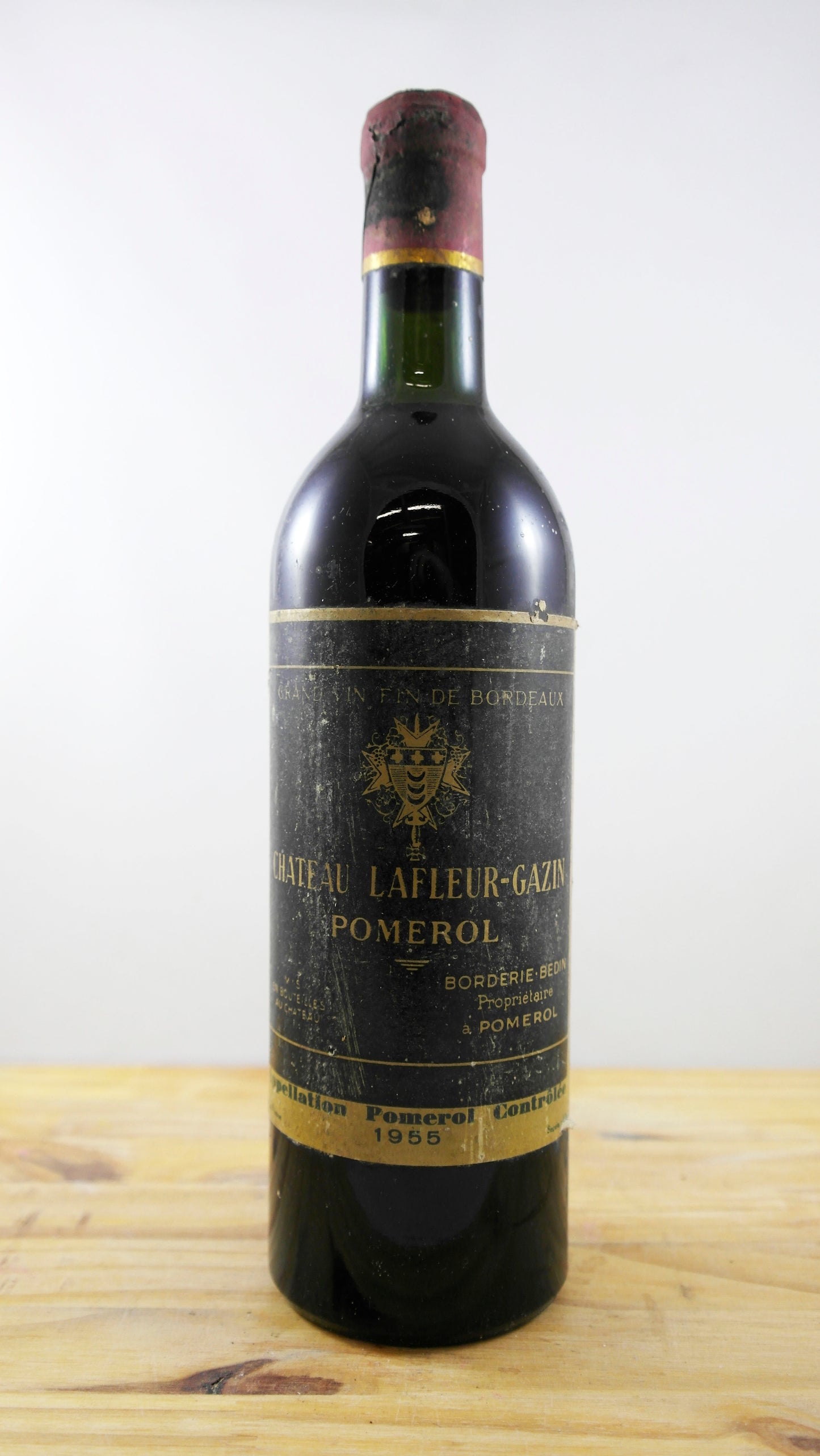Vin Année 1955 Château La Fleur Gazin
