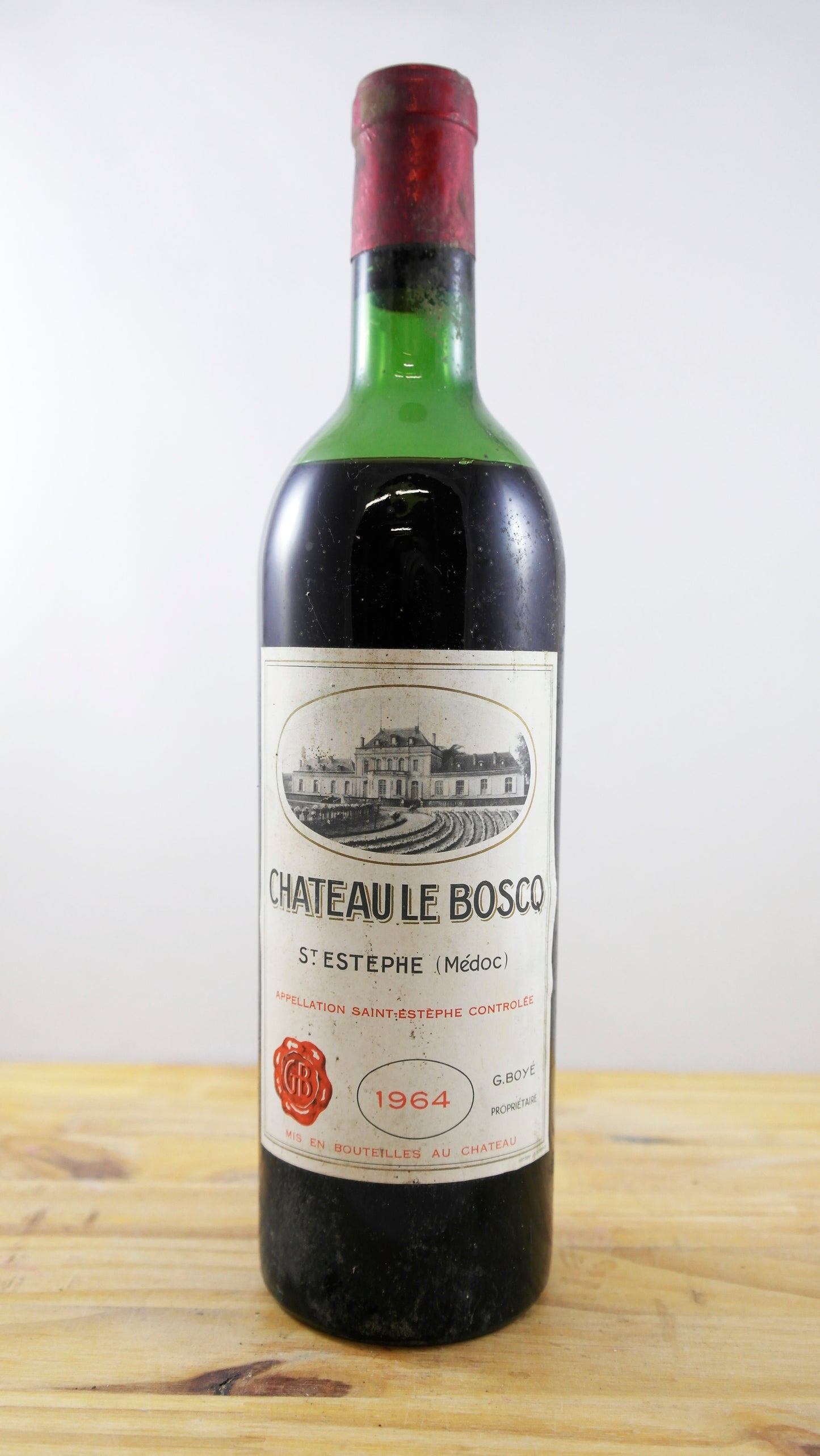 Vin Année 1964 Château Boscq