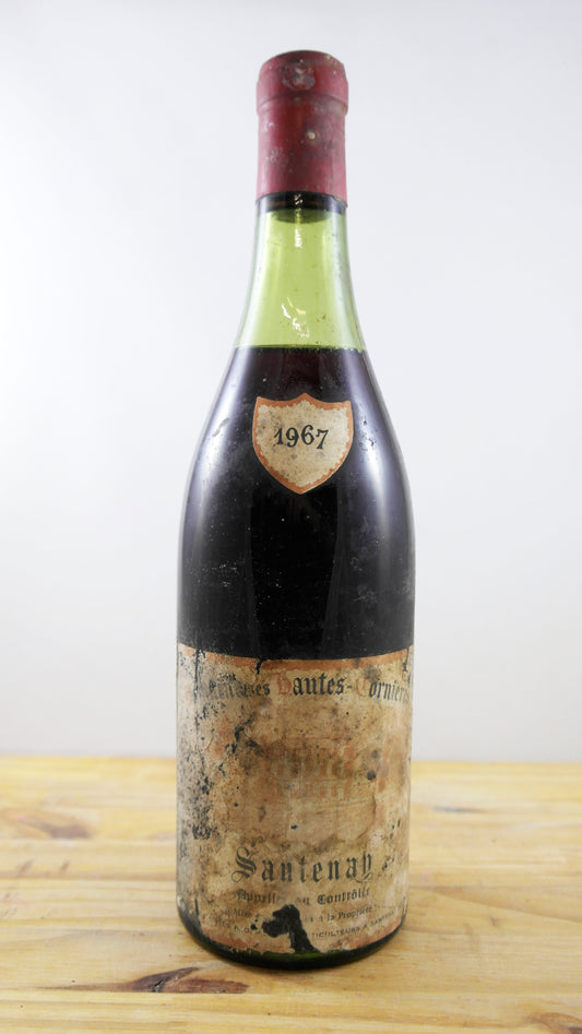 Vin Année 1967 Hautes Cornières Santenay