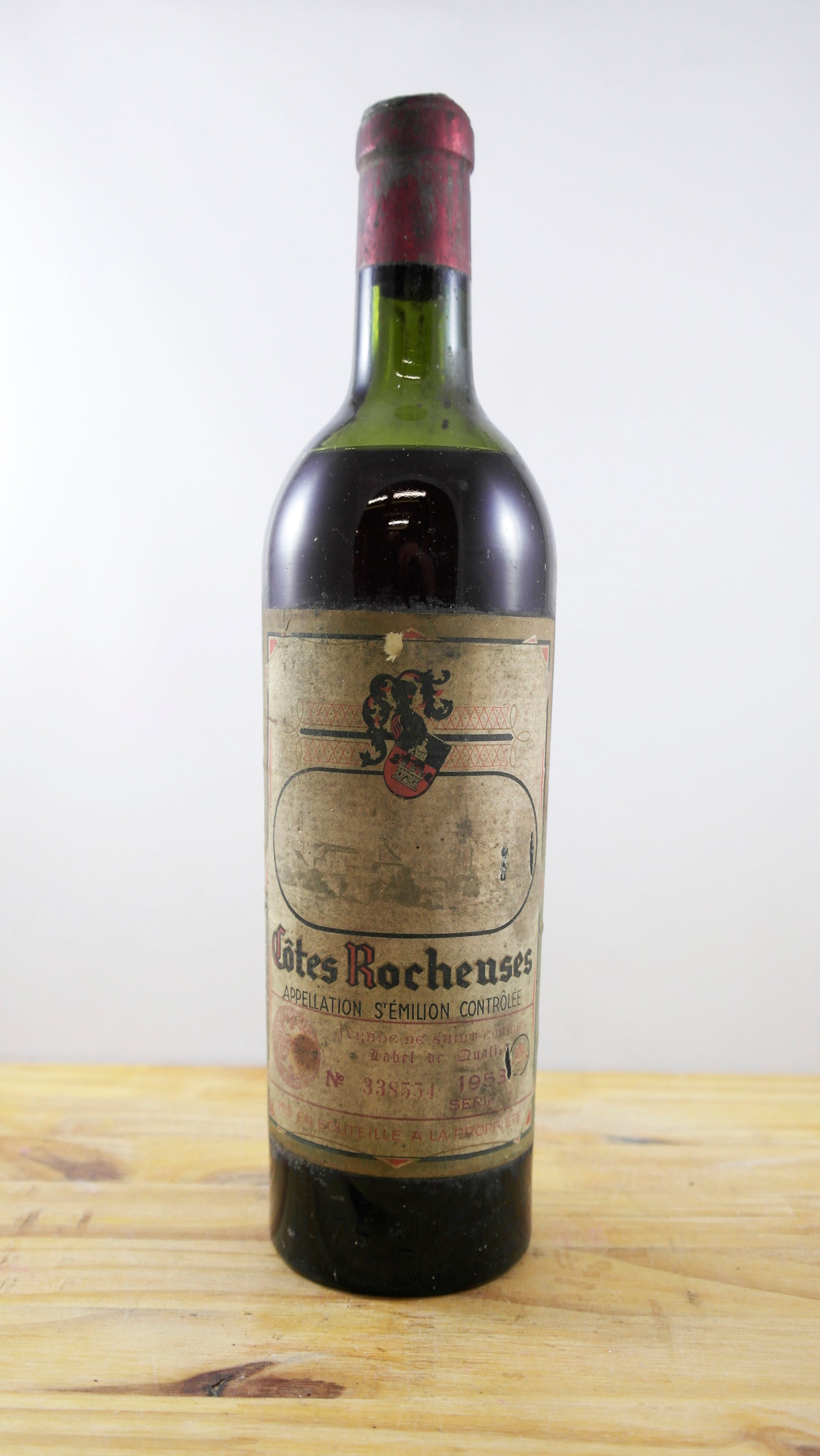 Vin Année 1953 Côtes Rocheuses