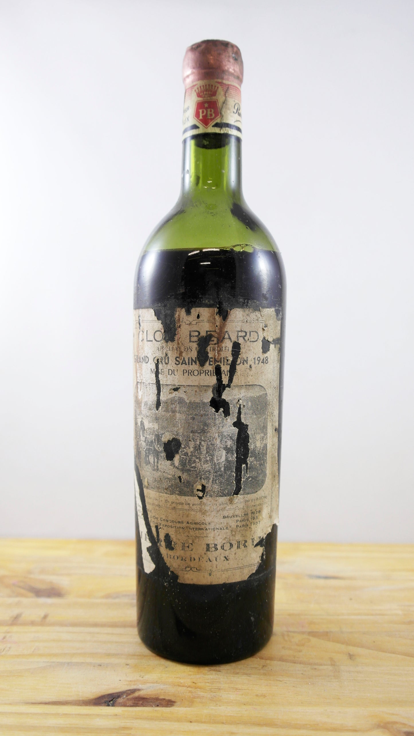 Vin Année 1948 Clos Beard