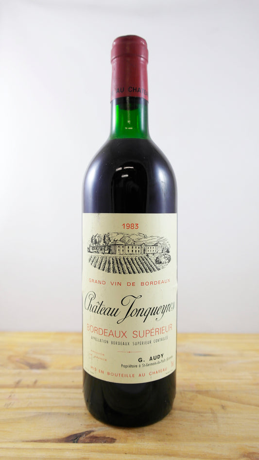 Vin Année 1983 Château Jonqueyres