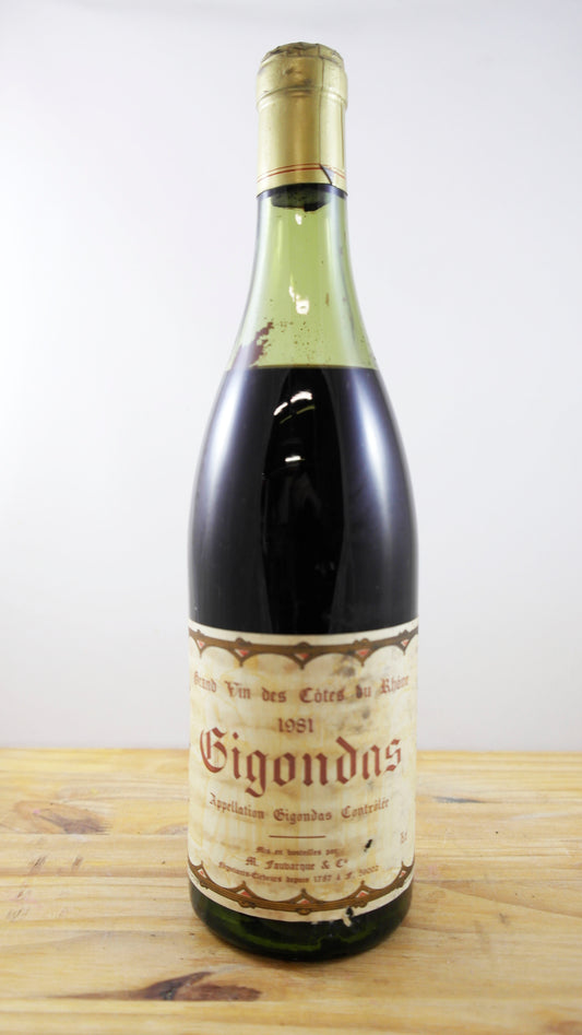 Vin Année 1981 Gigondas