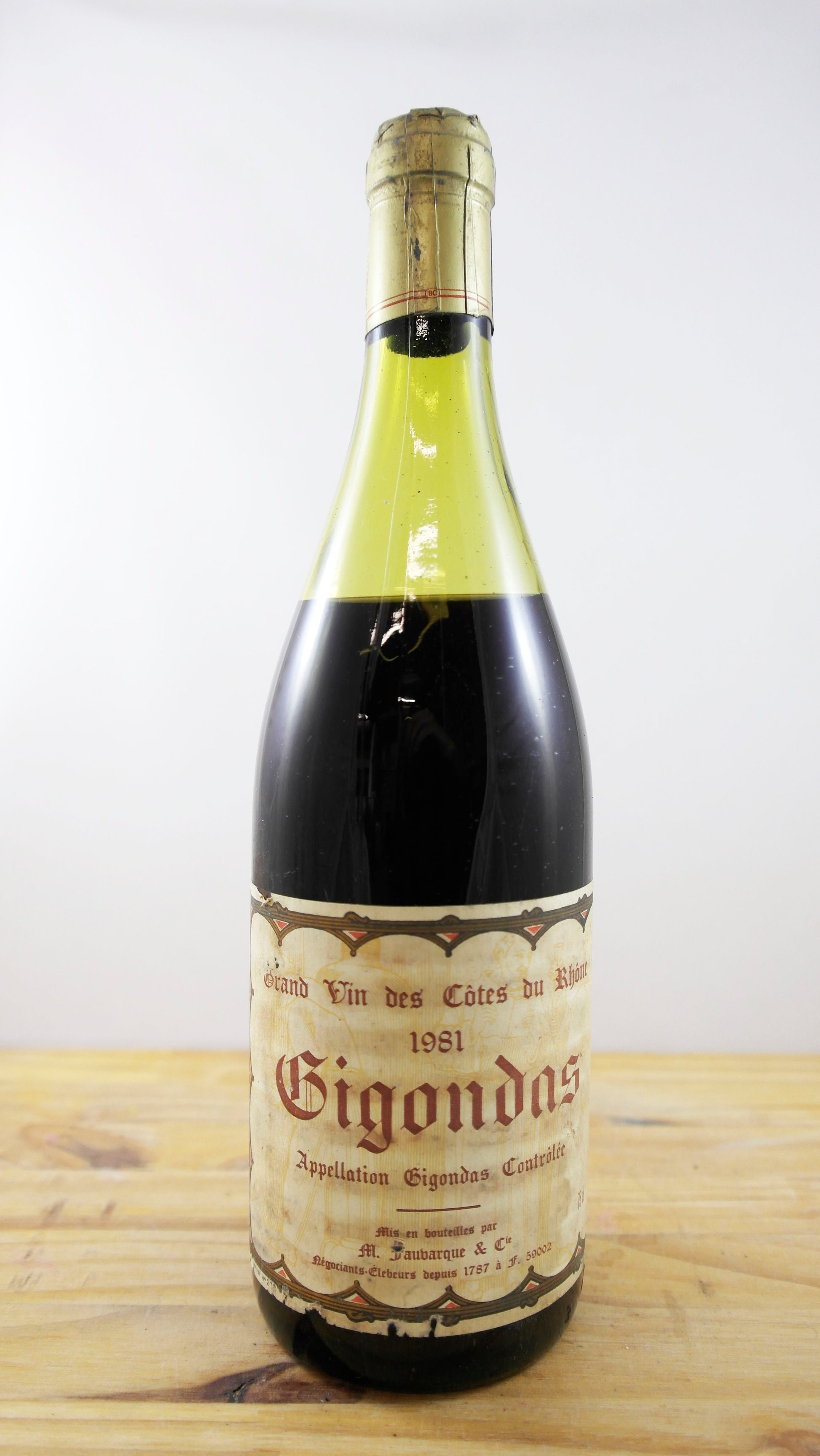 Vin Année 1981 Gigondas