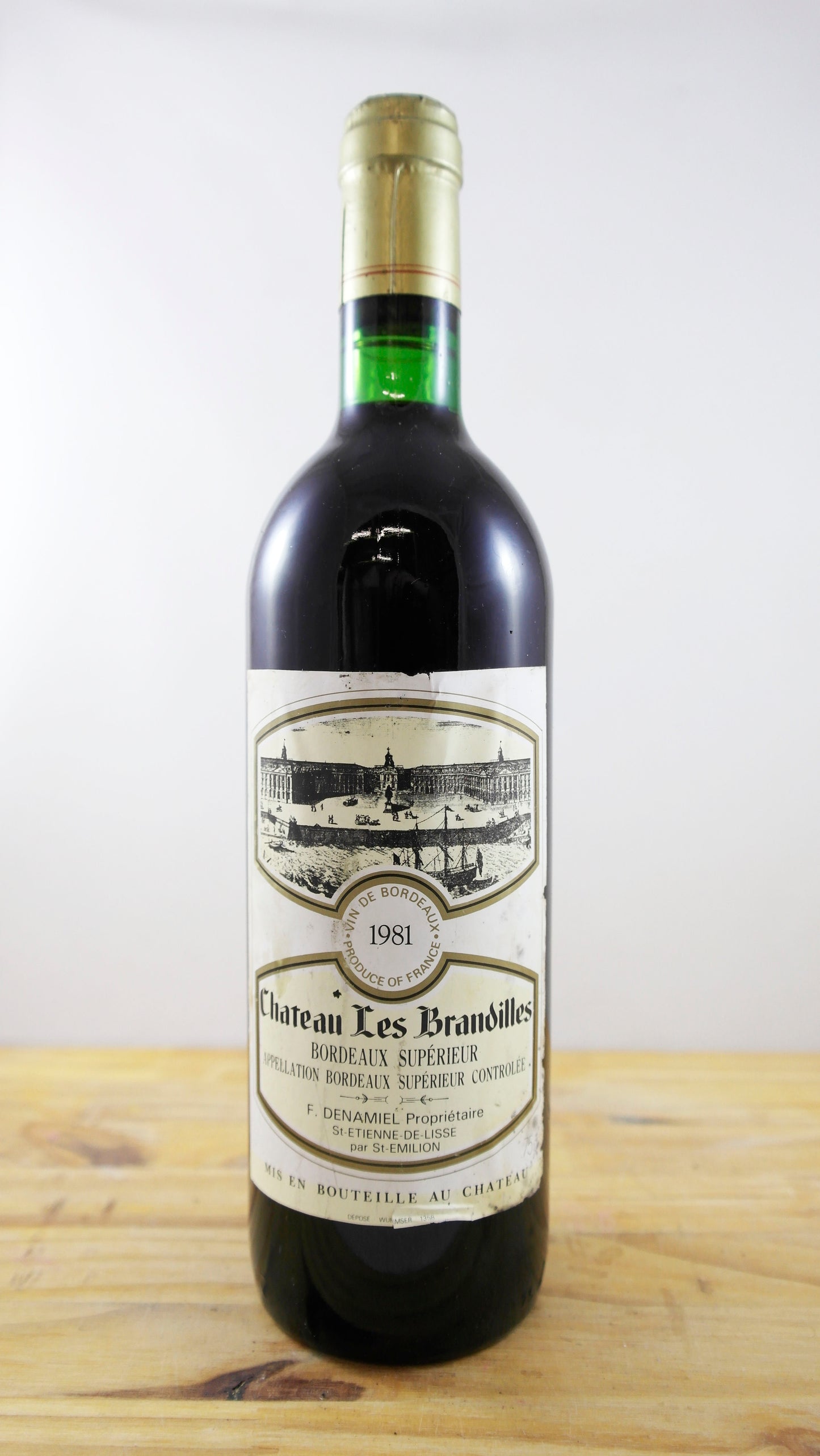 Vin Année 1981 Château Les Brandilles 
