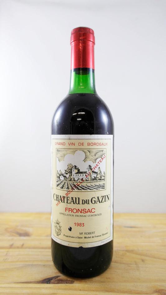 Vin Année 1983 Château du Gazin