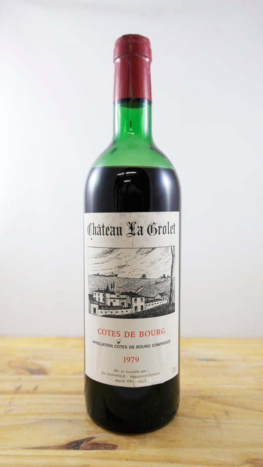Vin Année 1979 Château La Grolet