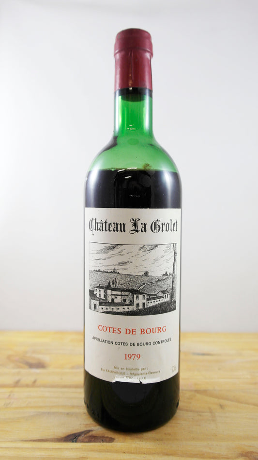 Vin Année 1979 Château La Grolet