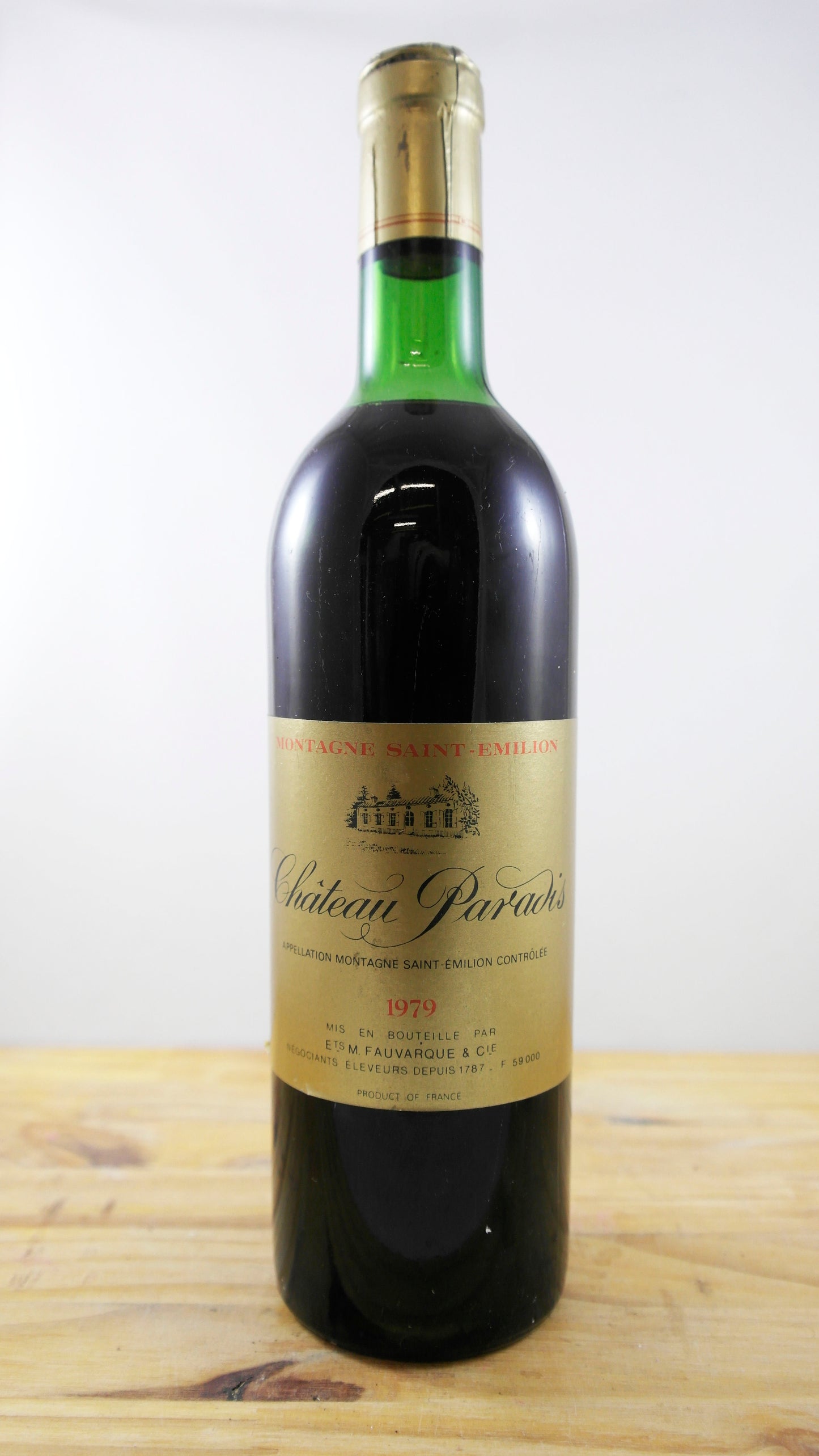 Vin Année 1979 Château Paradis