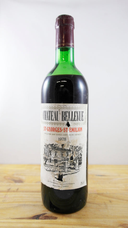 Vin Année 1978 Château Bellevue