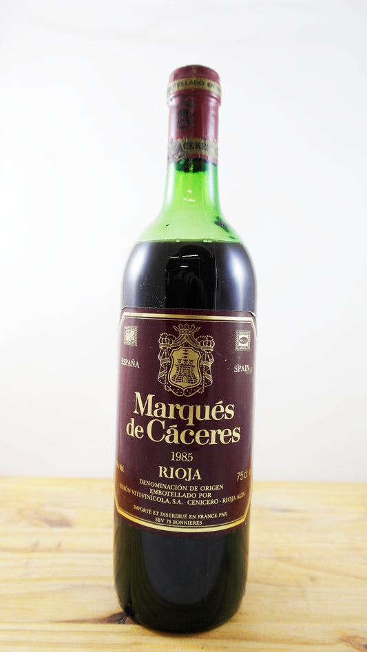 Vin Année 1985 Marqués de Caceres