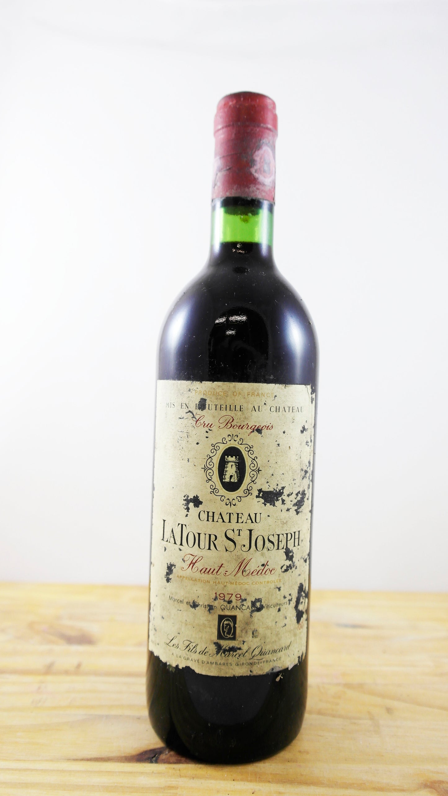 Vin Année 1979 Château LaTour St Joseph