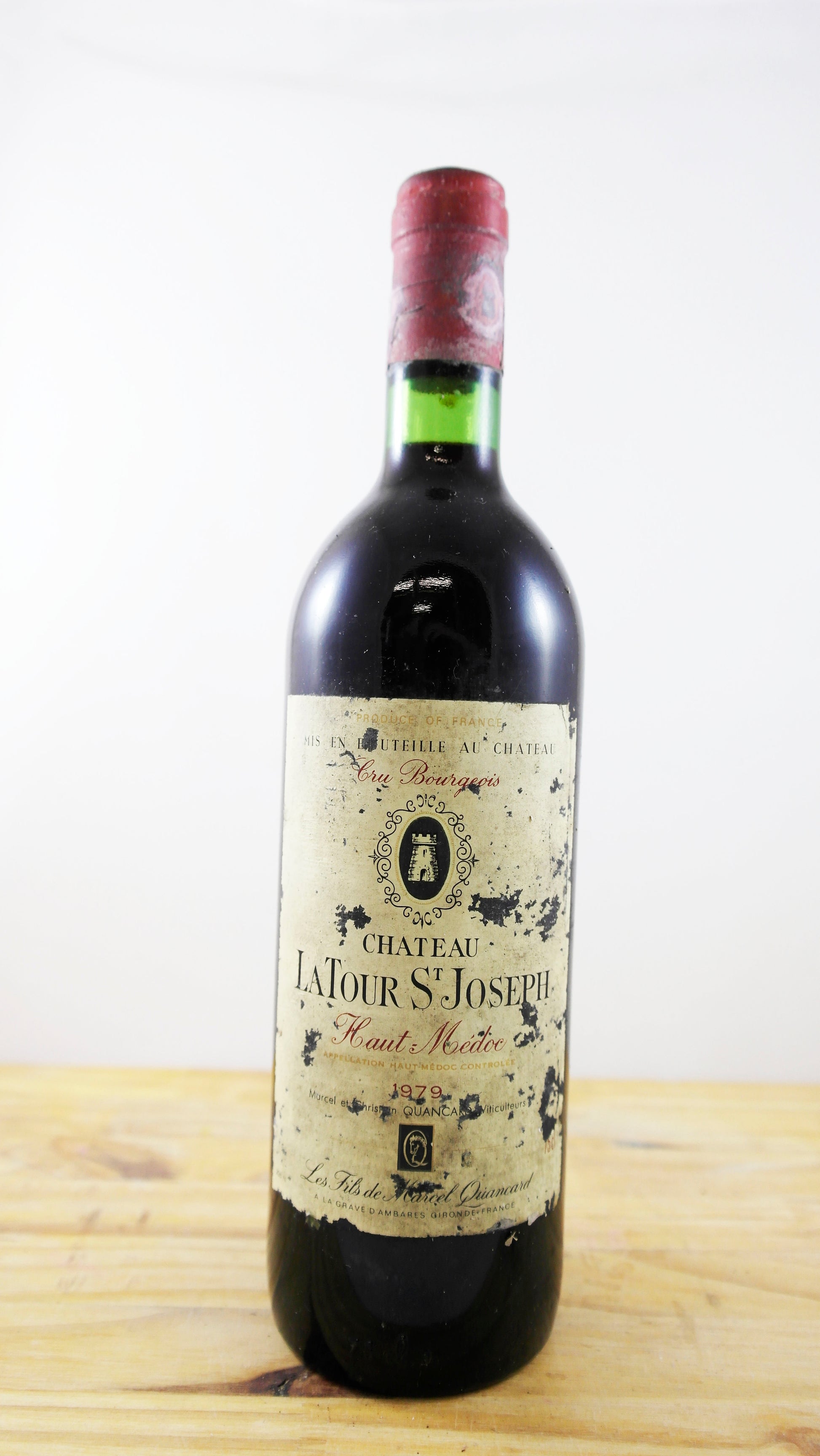Vin Année 1979 Château LaTour St Joseph
