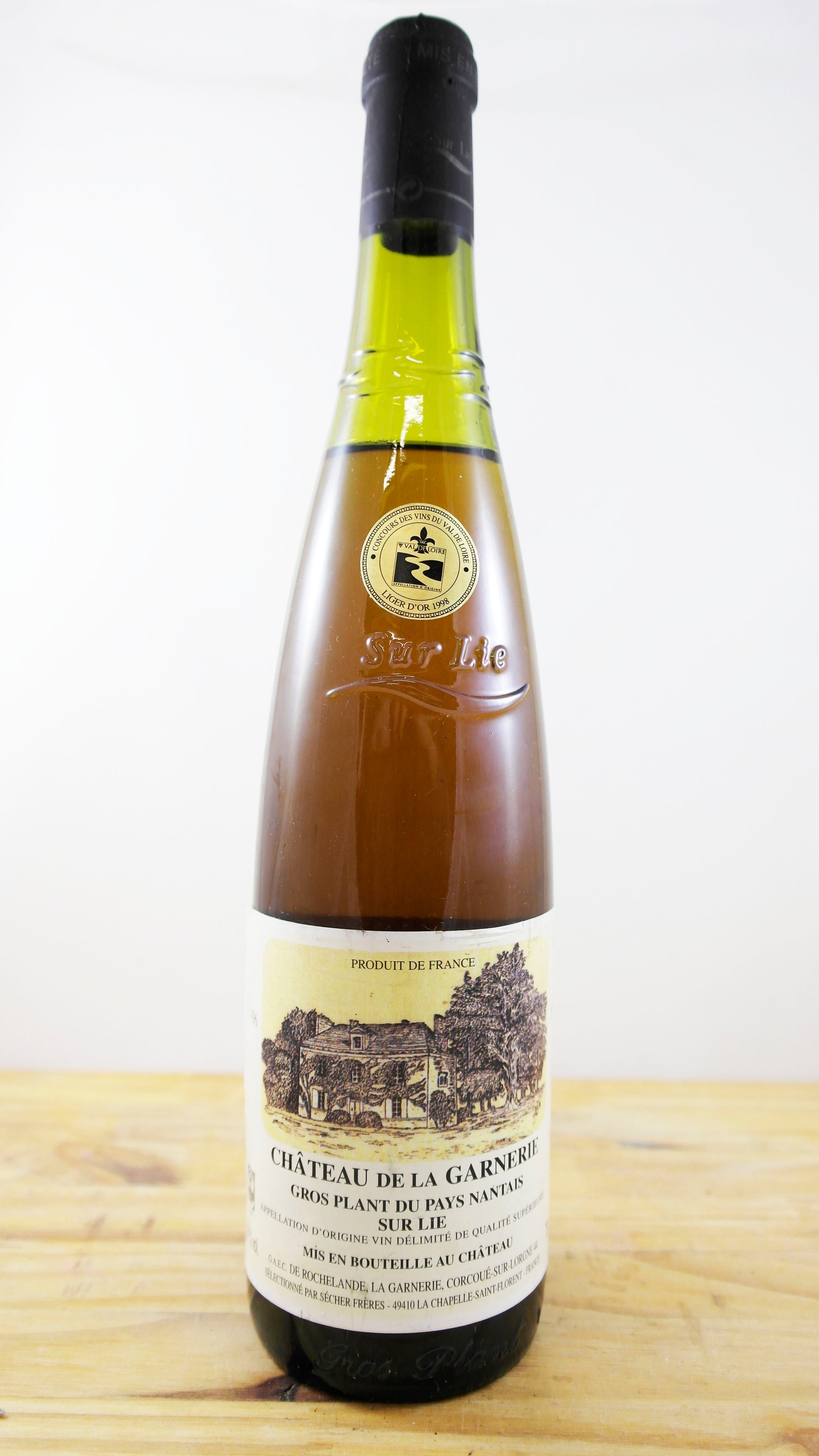 Vin Année 1996 Château de la Garnerie 