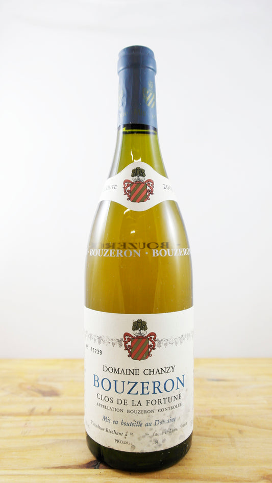 Vin Année 2001 Domaine Chanzy Bouzeron Clos de la Fortune