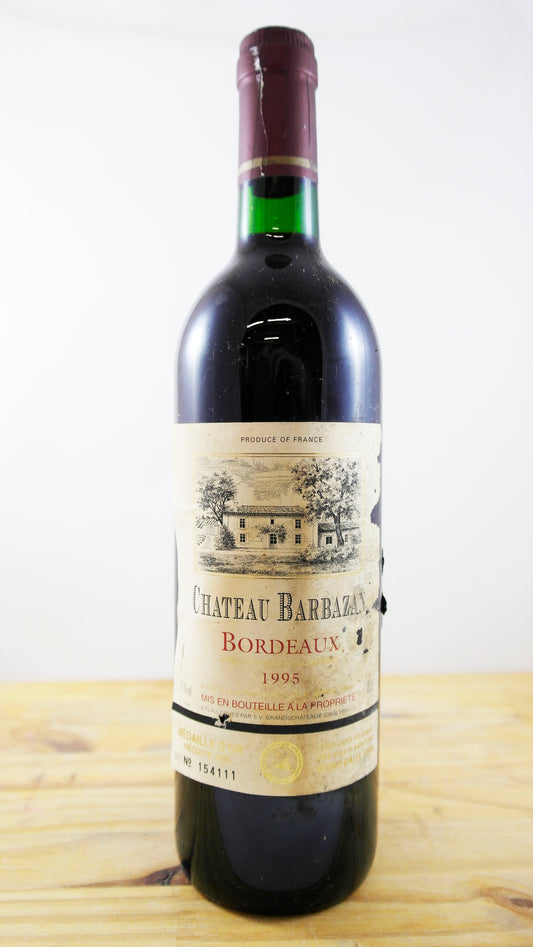 Vin Année 1995 Château Barbazan