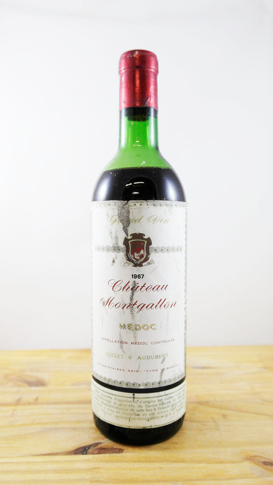 Vin Année 1967 Château Montgallon Gillet & Audubert