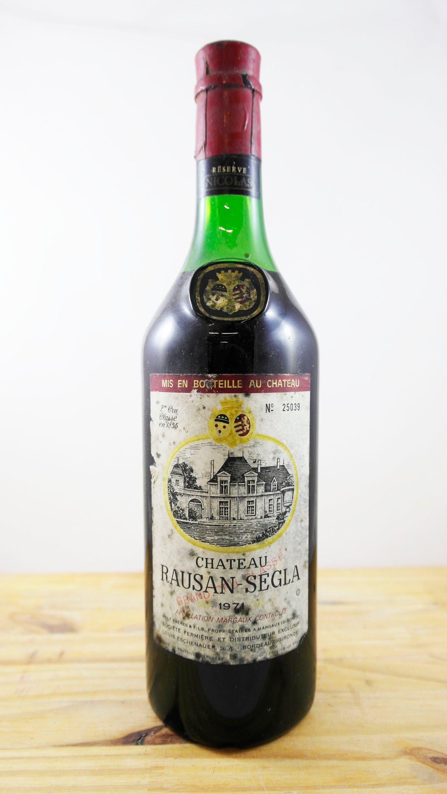 Vin Année 1971 Château Rausan-Ségla