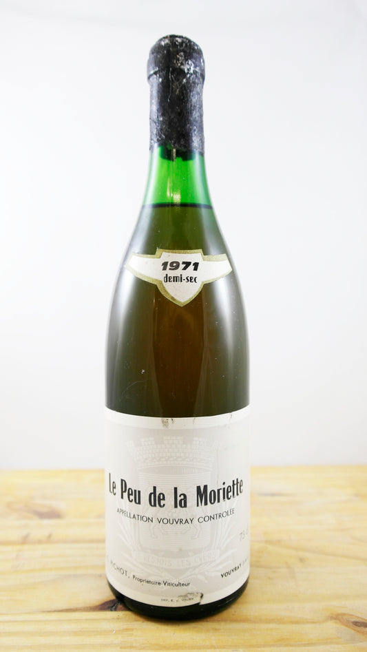 Vin Année 1971 Le Peu de La Moriette Pichot
