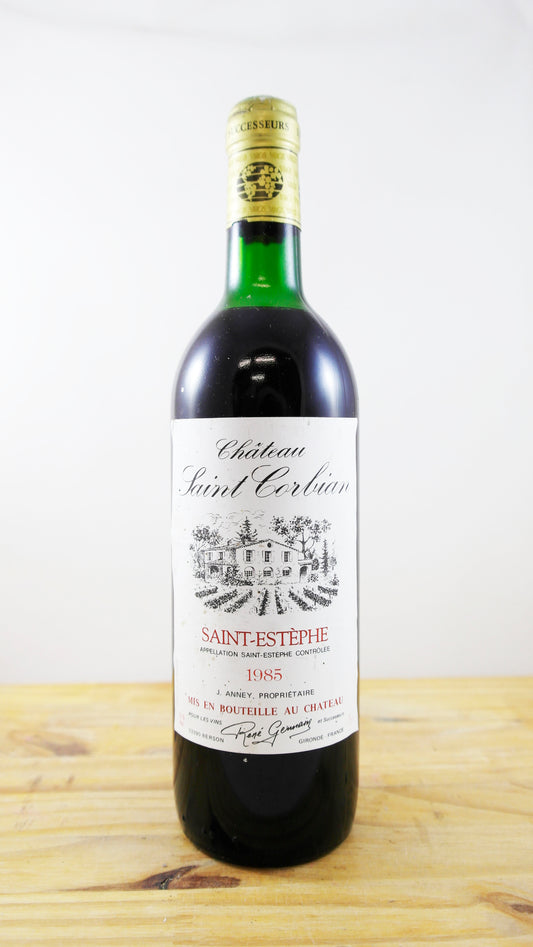 Vin Année 1985 Château Saint Corbian