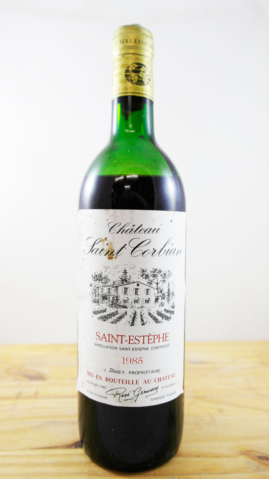 Vin Année 1985 Château Saint Corbian