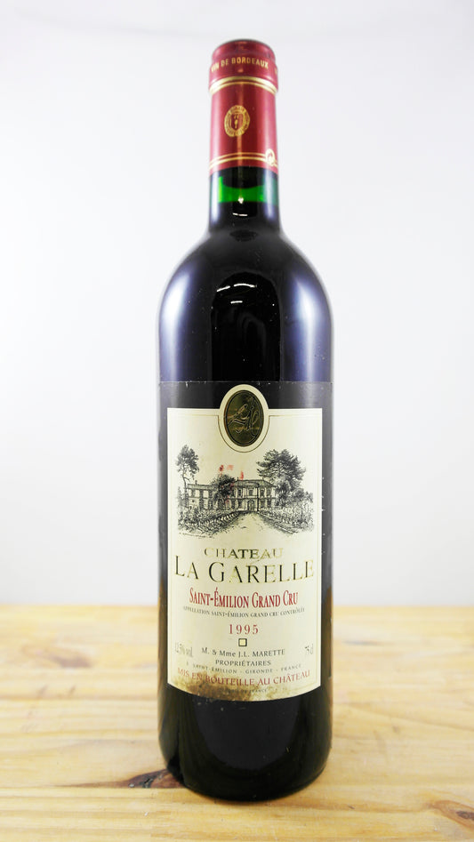 Vin Année 1995 Château La Garelle 
